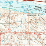 United States Geological Survey Pierre, SD (1986, 100000-Scale) digital map
