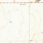 United States Geological Survey Piersol Hills, WA (1968, 24000-Scale) digital map