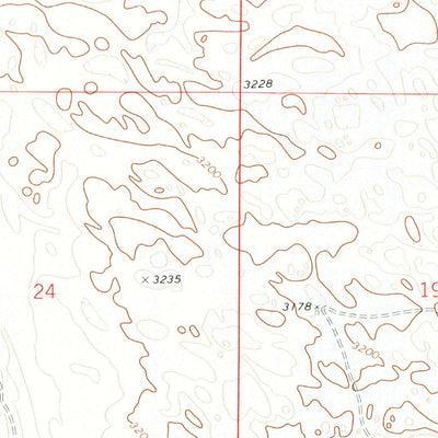 United States Geological Survey Pierson Ranch, NE (1972, 24000-Scale) digital map