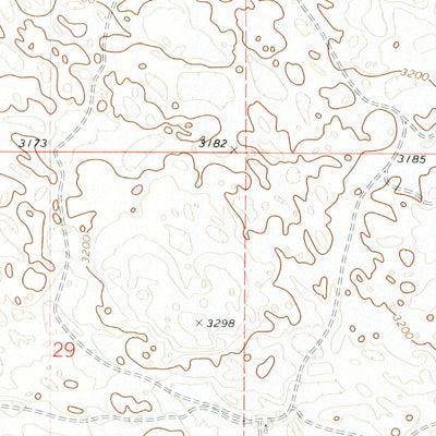 United States Geological Survey Pierson Ranch, NE (1972, 24000-Scale) digital map