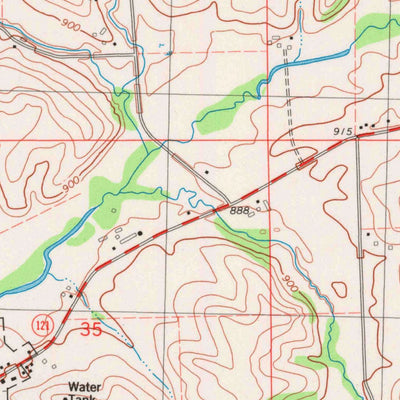 United States Geological Survey Pigeon Falls, WI (1984, 24000-Scale) digital map