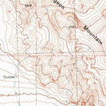 United States Geological Survey Pigeon Mountain, UT (1991, 24000-Scale) digital map