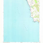 United States Geological Survey Pigeon Point, CA (1955, 24000-Scale) digital map