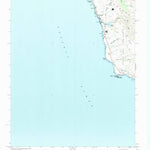 United States Geological Survey Pigeon Point, CA (1991, 24000-Scale) digital map
