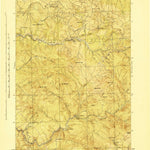United States Geological Survey Pigeon Springs, WA (1943, 62500-Scale) digital map