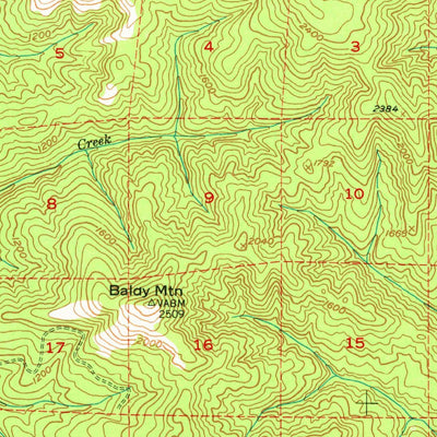 United States Geological Survey Pigeon Springs, WA (1953, 62500-Scale) digital map