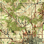 United States Geological Survey Piggott, AR-MO (1940, 62500-Scale) digital map