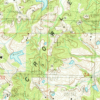 United States Geological Survey Piggott, AR-MO (1984, 24000-Scale) digital map