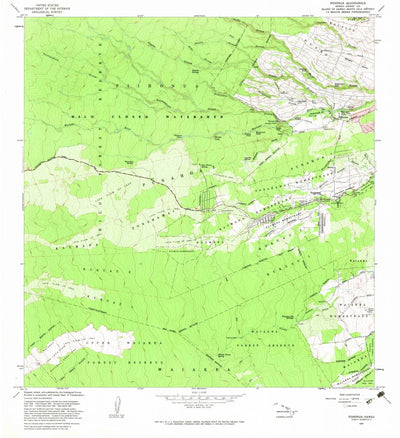 United States Geological Survey Piihonua, HI (1981, 24000-Scale) digital map