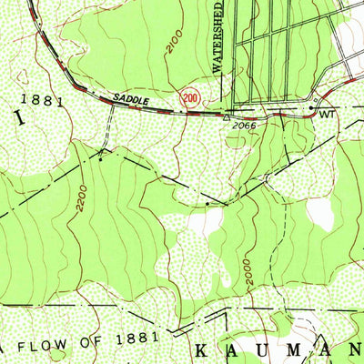 United States Geological Survey Piihonua, HI (1981, 24000-Scale) digital map
