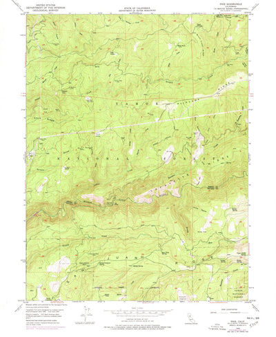 United States Geological Survey Pike, CA (1949, 24000-Scale) digital map