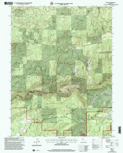 United States Geological Survey Pike, CA (2000, 24000-Scale) digital map