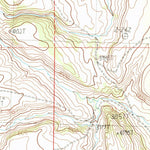 United States Geological Survey Pike Creek Hills West, MT (1986, 24000-Scale) digital map