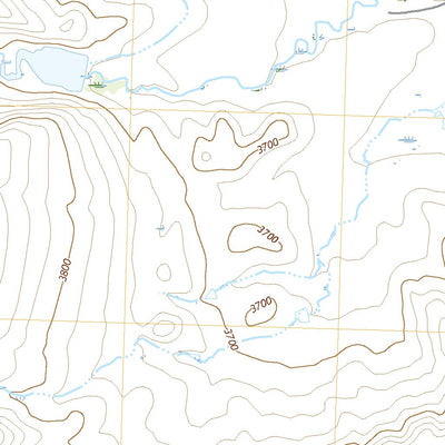 United States Geological Survey Pike Creek Hills West, MT (2020, 24000-Scale) digital map