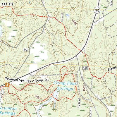 United States Geological Survey Pike Lake NW, WI (2022, 24000-Scale) digital map