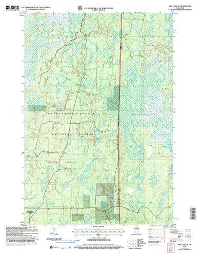 United States Geological Survey Pike Lake SE, WI (2005, 24000-Scale) digital map