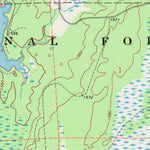 United States Geological Survey Pike Lake SW, WI (1971, 24000-Scale) digital map