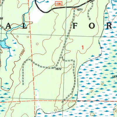 United States Geological Survey Pike Lake SW, WI (2005, 24000-Scale) digital map