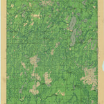 United States Geological Survey Pike Lake, WI (1942, 48000-Scale) digital map