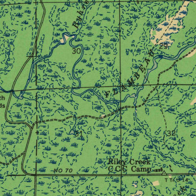 United States Geological Survey Pike Lake, WI (1942, 48000-Scale) digital map