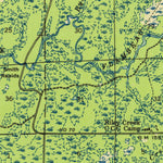 United States Geological Survey Pike Lake, WI (1950, 48000-Scale) digital map