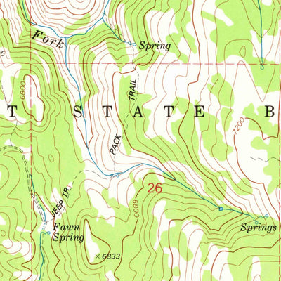 United States Geological Survey Pike Mountain, ID (1978, 24000-Scale) digital map