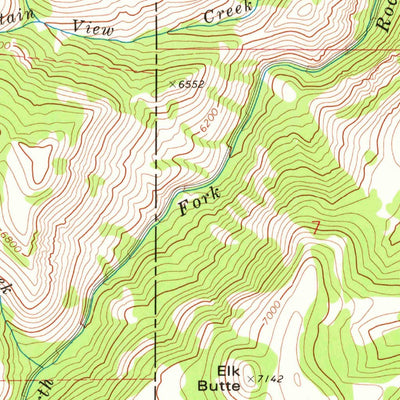 United States Geological Survey Pike Mountain, ID (1978, 24000-Scale) digital map
