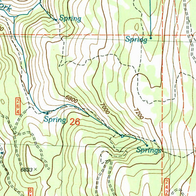 United States Geological Survey Pike Mountain, ID (2001, 24000-Scale) digital map
