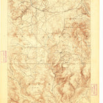 United States Geological Survey Pikes Peak, CO (1894, 125000-Scale) digital map