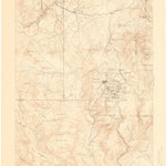 United States Geological Survey Pikes Peak, CO (1901, 125000-Scale) digital map