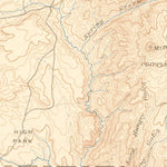 United States Geological Survey Pikes Peak, CO (1901, 125000-Scale) digital map