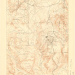 United States Geological Survey Pikes Peak, CO (1901, 62500-Scale) digital map