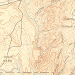 United States Geological Survey Pikes Peak, CO (1901, 62500-Scale) digital map