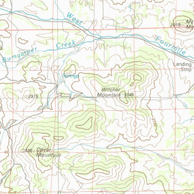 United States Geological Survey Pikes Peak, CO (1983, 100000-Scale) digital map