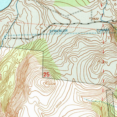 United States Geological Survey Pikes Peak, CO (1994, 24000-Scale) digital map