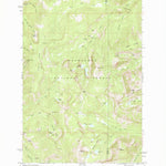 United States Geological Survey Pikes Peak, MT (1971, 24000-Scale) digital map