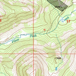 United States Geological Survey Pikes Peak, MT (1996, 24000-Scale) digital map