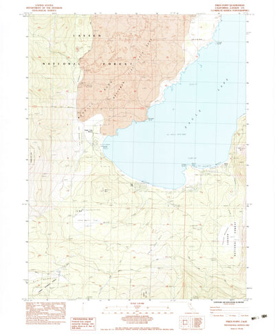 United States Geological Survey Pikes Point, CA (1983, 24000-Scale) digital map