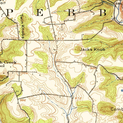 United States Geological Survey Piketon, OH (1915, 62500-Scale) digital map