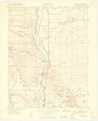 United States Geological Survey Pikeview, CO (1949, 24000-Scale) digital map