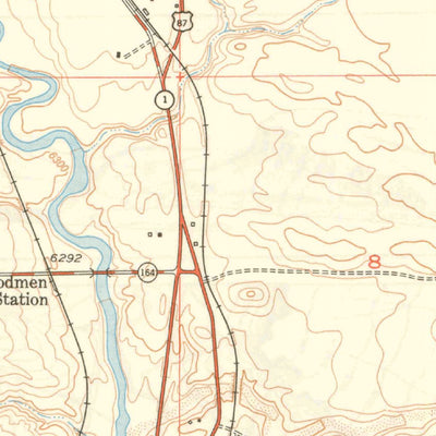 United States Geological Survey Pikeview, CO (1949, 24000-Scale) digital map