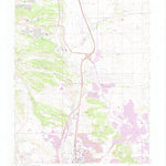 United States Geological Survey Pikeview, CO (1961, 24000-Scale) digital map