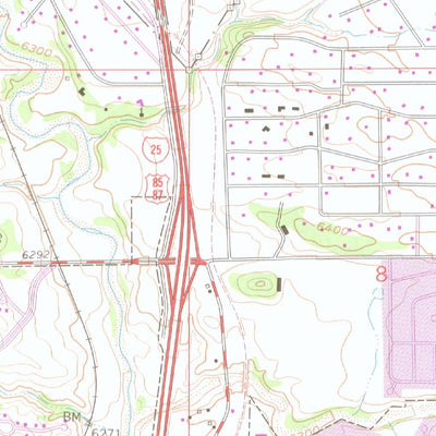 United States Geological Survey Pikeview, CO (1961, 24000-Scale) digital map