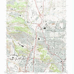 United States Geological Survey Pikeview, CO (1986, 24000-Scale) digital map