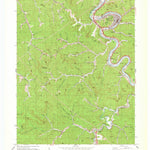 United States Geological Survey Pikeville, KY (1978, 24000-Scale) digital map