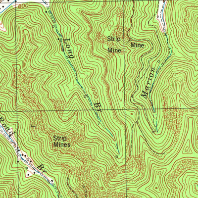 United States Geological Survey Pikeville, KY (1978, 24000-Scale) digital map