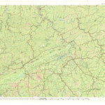 United States Geological Survey Pikeville, KY-VA (1977, 100000-Scale) digital map