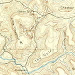 United States Geological Survey Pikeville, TN (1892, 125000-Scale) digital map