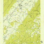 United States Geological Survey Pikeville, TN (1935, 24000-Scale) digital map