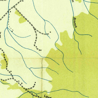 United States Geological Survey Pikeville, TN (1935, 24000-Scale) digital map